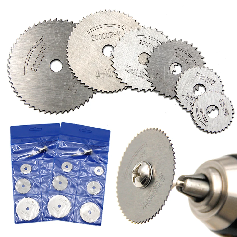 Reciprocating Saw Attachment Drill - ชุดอุปกรณ์เสริมเครื่องเจียรไฟฟ้า 7 ชิ้น ใบเลื่อยวงเดือนตัดไม้และโลหะ ขนาด 3.2