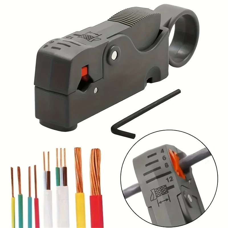 Automatic Wire Stripper Cutter - คีมปอกอัตโนมัติ Wire Stripper Wire Coaxial Cable