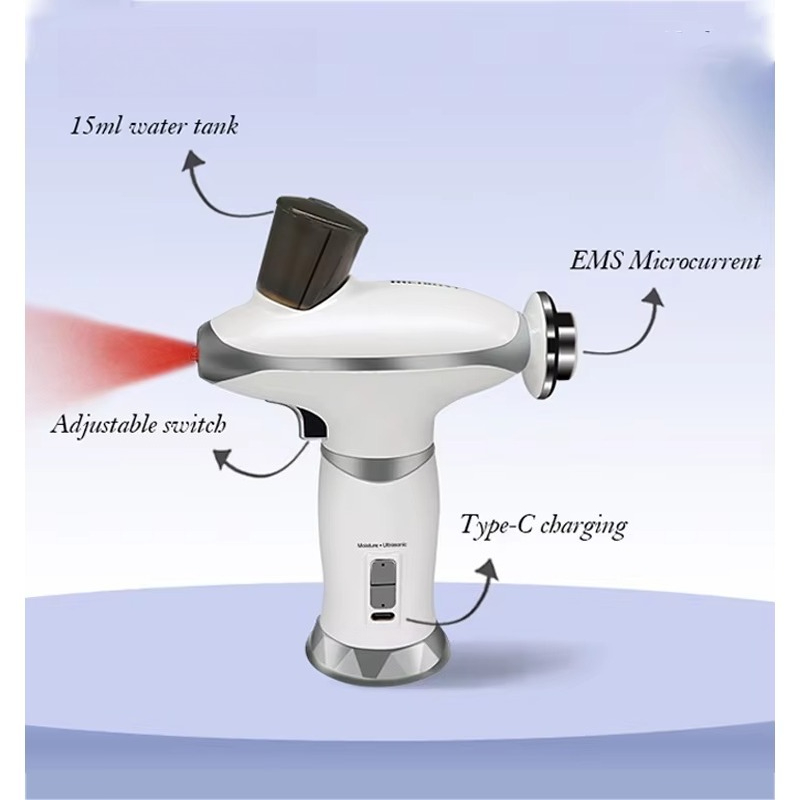 Airbrush Kit With Mini Compressor - ชุดแอร์บรัชแต่งหน้าแบบไร้สาย ขนาดเล็ก แบตเตอรี่ชาร์จได้ พร้อมปั๊มลมไร้สาย