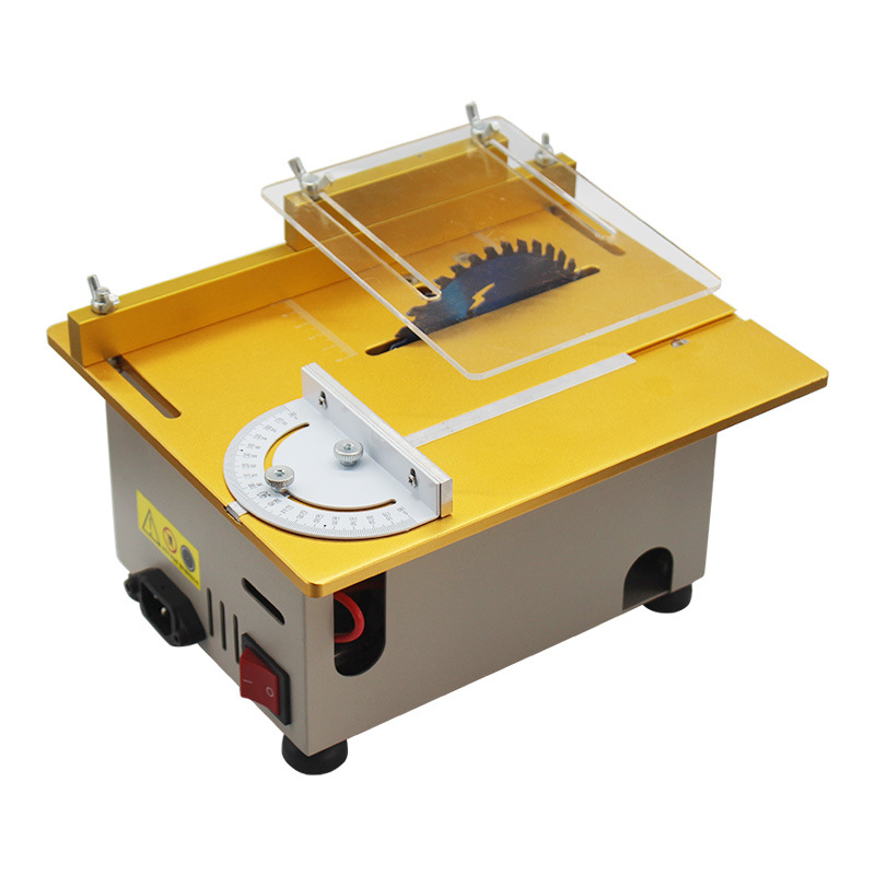 Mini Table Saw For Woodworking - เลื่อยวงเดือนขนาดเล็ก 885 สำหรับงานไม้ในครัวเรือน งานฝีมือขนาดเล็กอเนกประสงค์ เครื่องตัดอะคริลิค DIY
