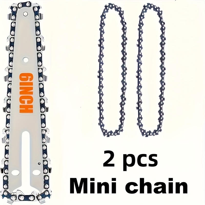 Mini Electric Chainsaw 6 Inch - โซ่เลื่อยไฟฟ้าขนาด 6 นิ้ว 2 ชิ้น ทนทาน