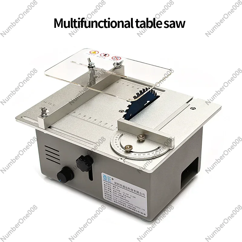 Mini Table Saw For Woodworking - เลื่อยวงเดือนขนาดเล็กอเนกประสงค์รุ่นใหม่ อัพเกรดแล้ว เลื่อยวงเดือนขนาดเล็กสำหรับใช้ในบ้าน เลื่อยโซ่เลื่อยไม้ขนาดเล็ก เครื่องตัดความแม่นยำสูงสำหรับงาน DIY
