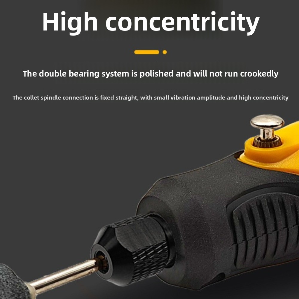Cordless Rotary Tool Kit Accessories - เครื่องเจียรมินิไร้สาย ปรับความเร็วได้ 3 ระดับ กำลังไฟ 3.6V