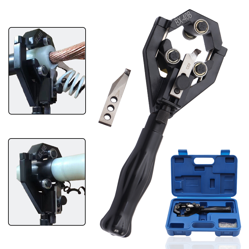 Automatic Wire Stripper Cutter - BX-40A สาย Stripper, Multifunctional Cable เครื่องมือ