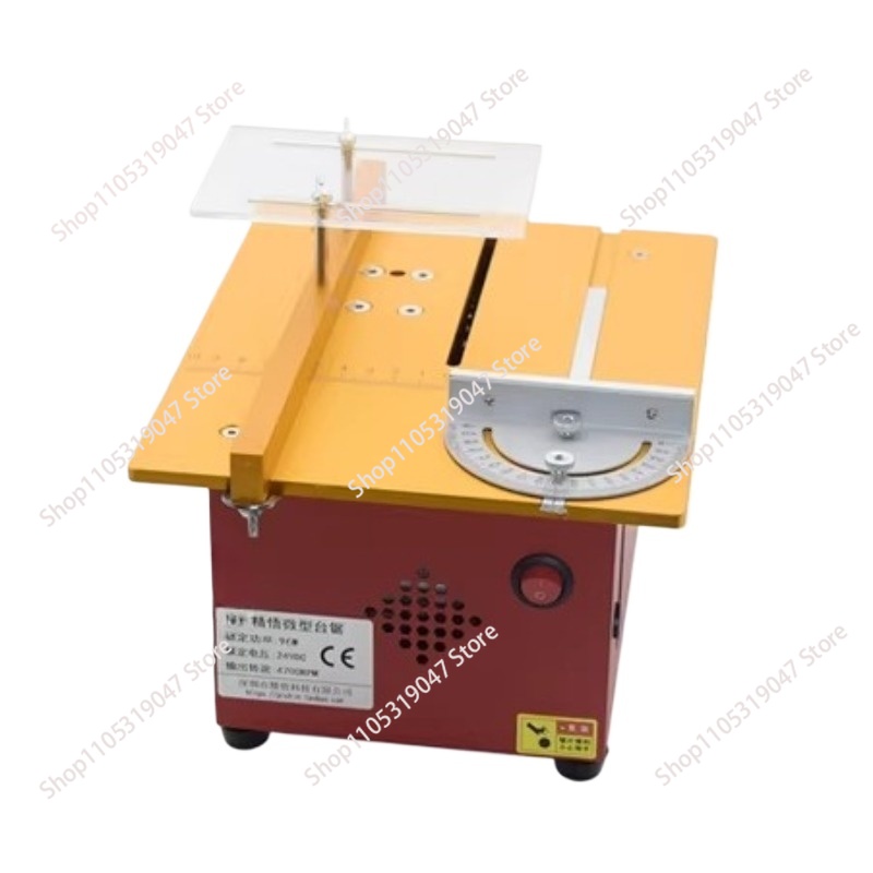 Mini Table Saw For Woodworking - เลื่อยวงเดือนขนาดเล็กอเนกประสงค์ เลื่อยไฟฟ้าขนาดเล็กสำหรับงาน DIY เครื่องตัดแบบตั้งโต๊ะ เลื่อยวงเดือนขนาดเล็กสำหรับงานไม้พร้อมโต๊ะเลื่อน