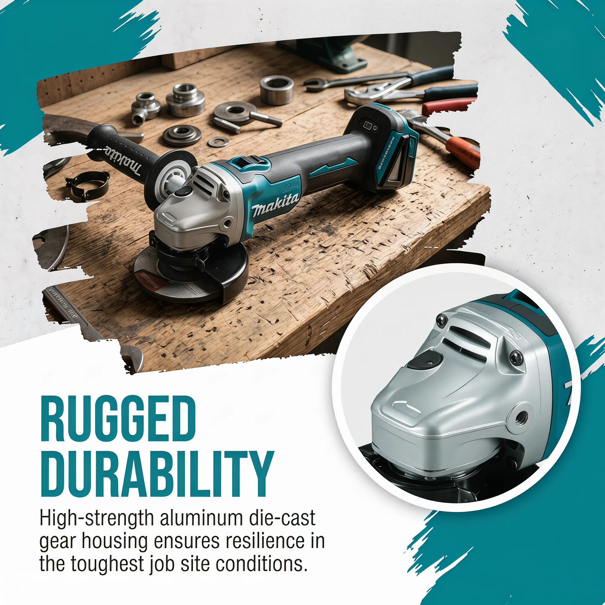 เครื่องเจียรไร้แปรงถ่านแบบชาร์ - Brushless Angle Grinder Battery Powered บทวิจารณ์และราคา