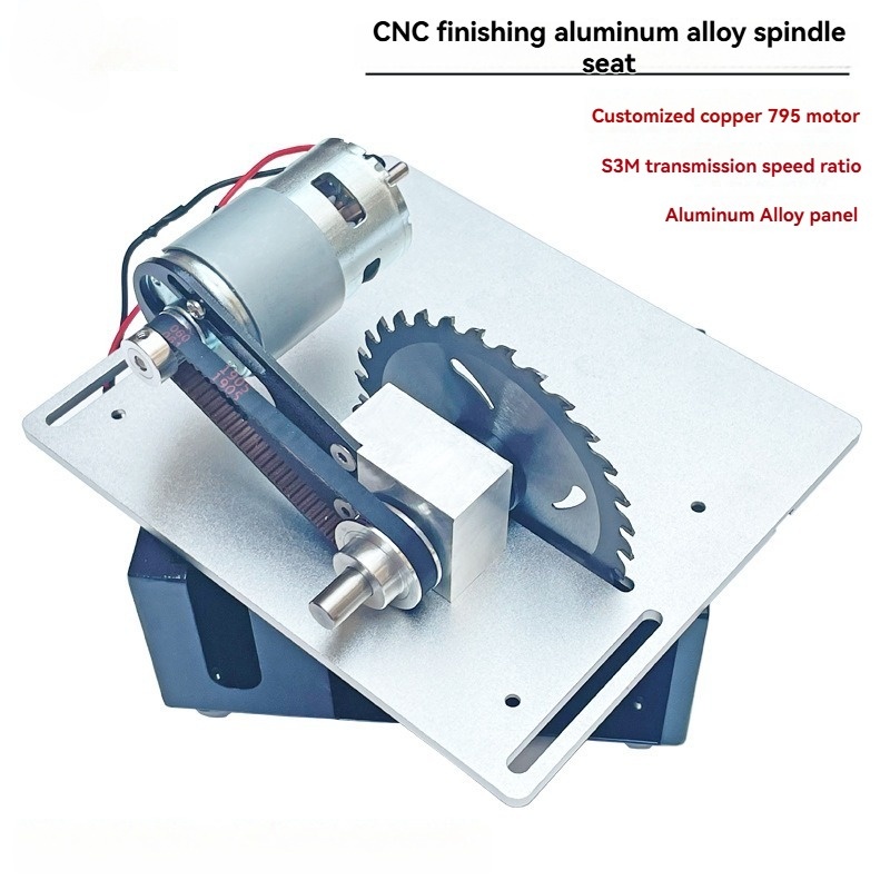 เลื่อยวงเดือนขนาดเล็ก 120 วัตต - Mini Table Saw For Woodworking บทวิจารณ์และราคา