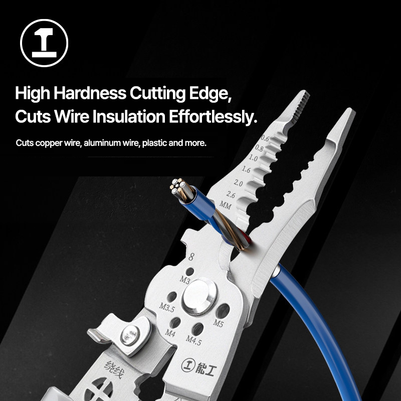 กรีเนอร์ คีมปอกสายไฟ ตัด ย้ำ ป - Automatic Wire Stripper Cutter บทวิจารณ์และราคา