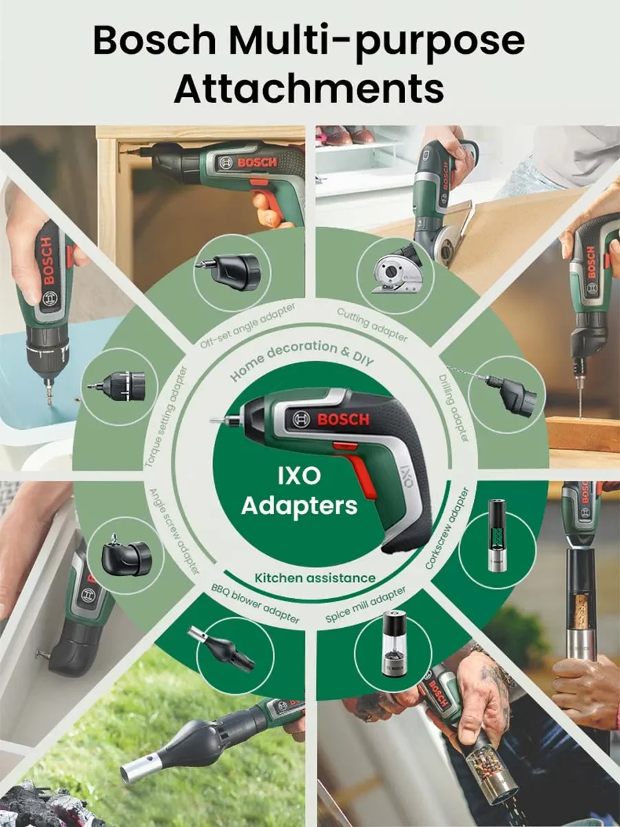 ไขควงไฟฟ้าไร้สาย Bosch IXO7 แบ - Electric Screwdriver Rechargeable Usb บทวิจารณ์และราคา