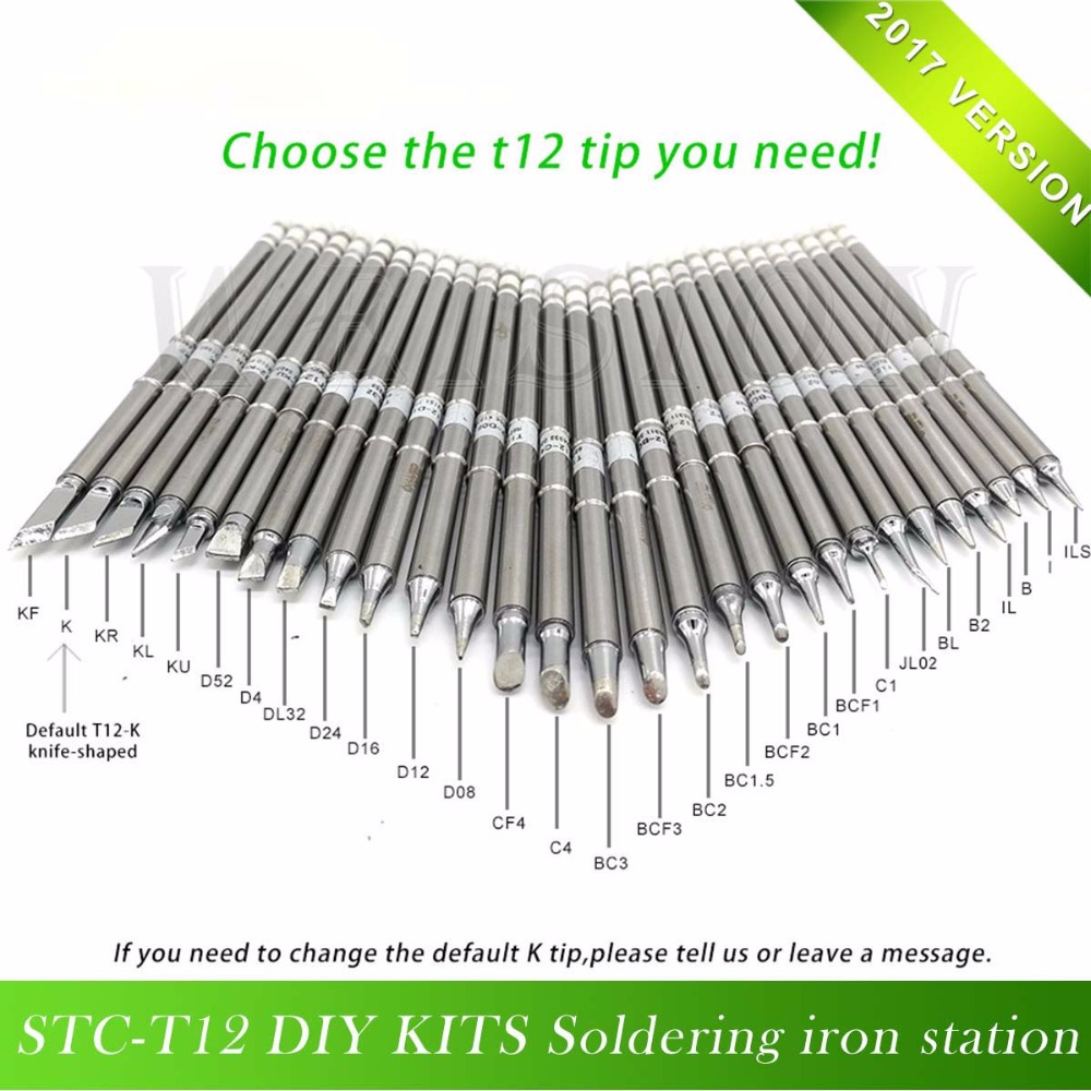STC-T12 บัดกรีเหล็กชุด DIY/หน่ - Digital Soldering Station T12 บทวิจารณ์และราคา
