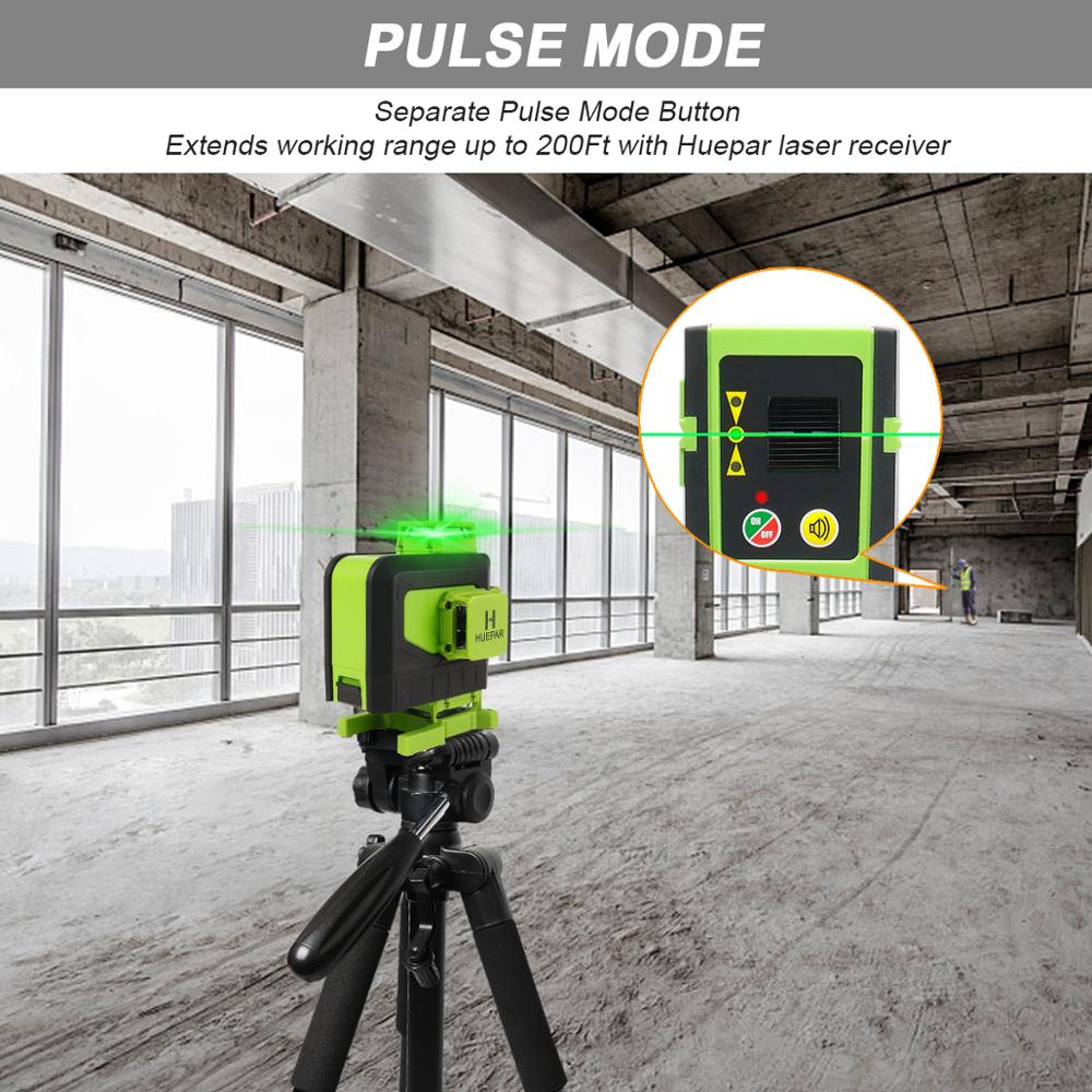 Huepar เลเซอร์ปรับระดับ4D เอง1 - Laser Level 16 Lines 4D Green บทวิจารณ์และราคา