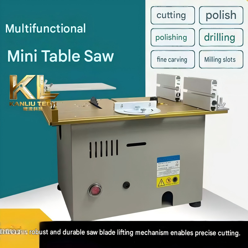 T7 เครื่องเลื่อยวงเดือนขนาดเล็ - Mini Table Saw For Woodworking บทวิจารณ์และราคา