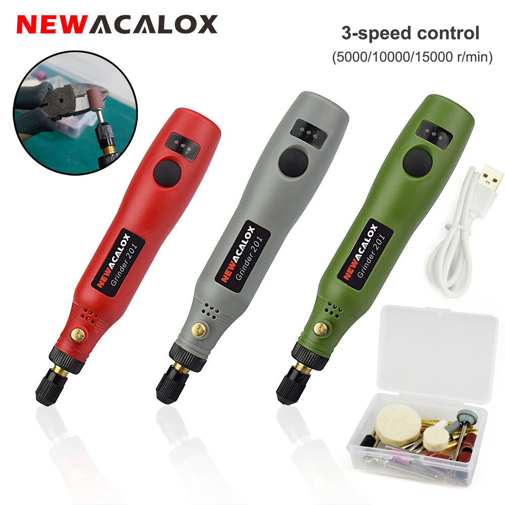 NEWACALOX ไร้สาย VARIABLE Spee - Cordless Rotary Tool Kit Accessories บทวิจารณ์และราคา