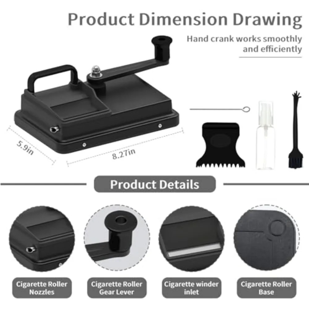 เครื่องมวนบุหรี่แบบสองราง ขนาด - Hand Tools บทวิจารณ์และราคา