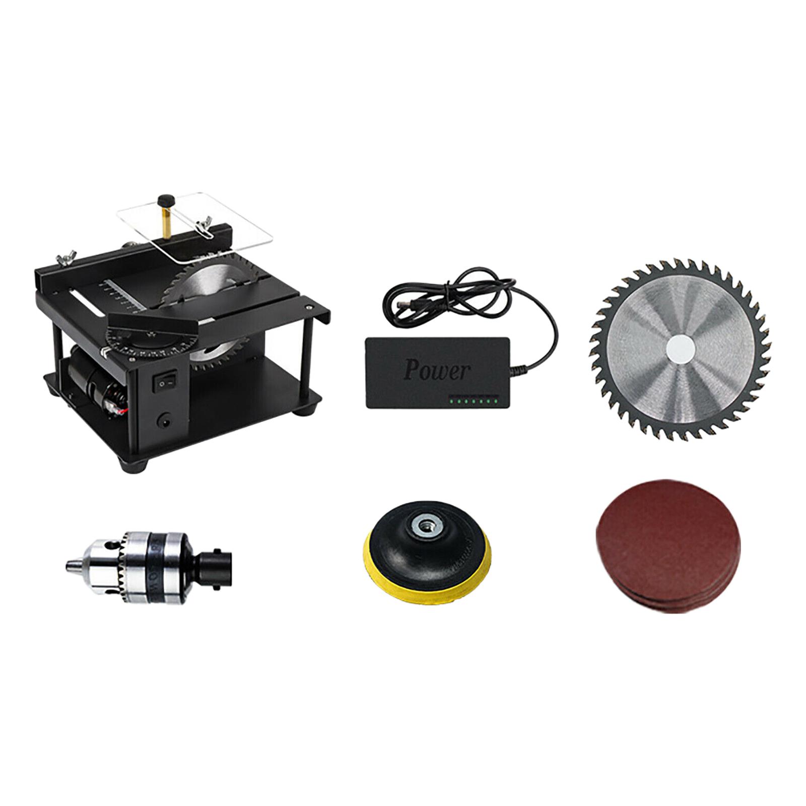 ชุดเลื่อยวงเดือนขนาดเล็ก 4 นิ้ - Mini Table Saw For Woodworking บทวิจารณ์และราคา