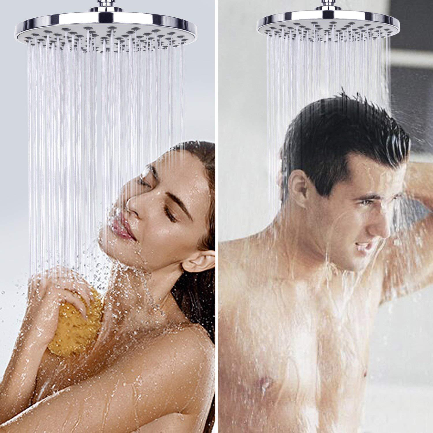 หัวฝักบัวเรนชาวเวอร์ แผงขนาดให - Plumbing บทวิจารณ์และราคา