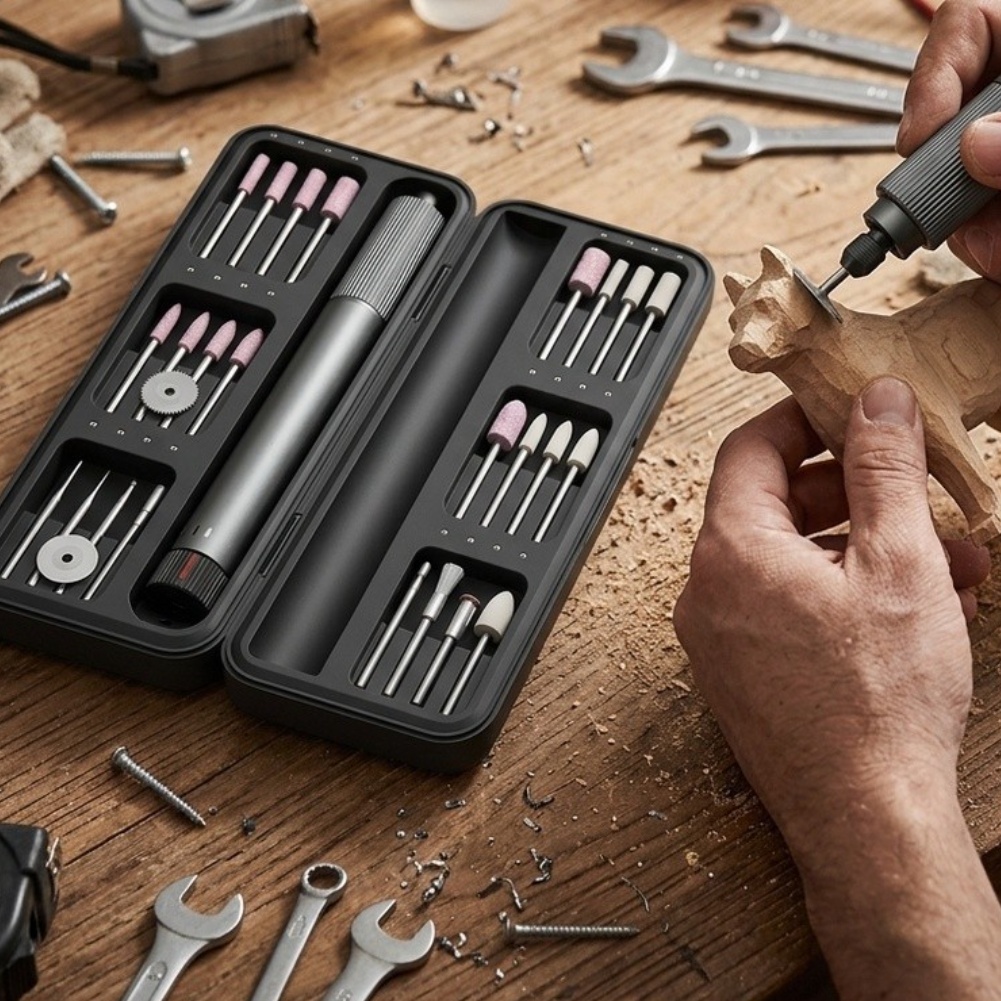 ชุดเครื่องมือโรตารี่ไร้สาย พร้ - Cordless Rotary Tool Kit Accessories บทวิจารณ์และราคา