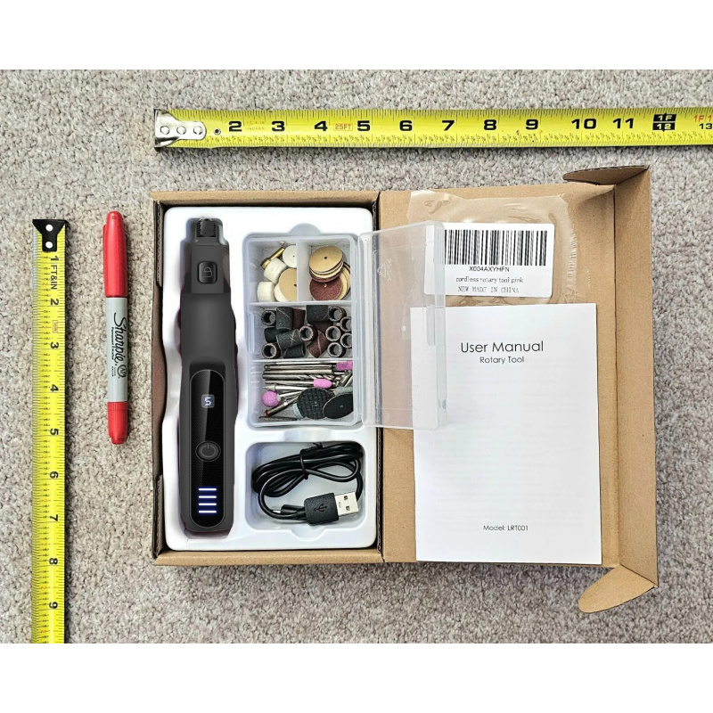 ชุดเครื่องมือโรตารี่ไร้สาย 3.7 - Cordless Rotary Tool Kit Accessories บทวิจารณ์และราคา