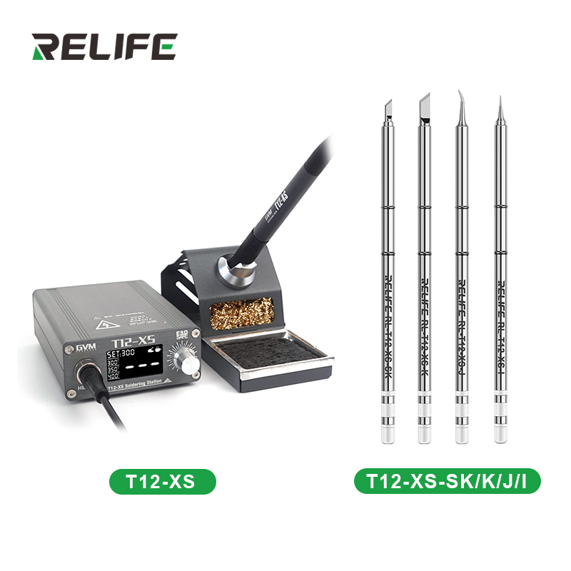 GVM T12-XS ดิจิตอลจอแสดงผลปรับ - Digital Soldering Station T12 บทวิจารณ์และราคา