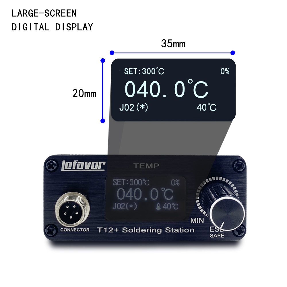 T12 + สถานีบัดกรีหัวแร้ง 1.3 น - Digital Soldering Station T12 บทวิจารณ์และราคา